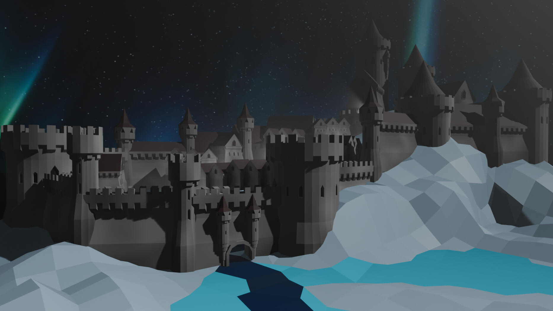 Enviorment art with less than 10 unique assets Enviorment art with less than 10 unique assets