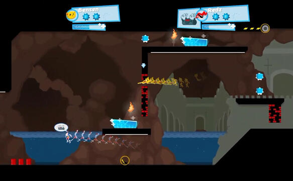 Snowbomb - Geometric level Snowbomb - Geometric level